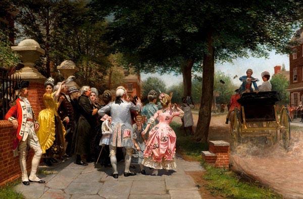 A Colonial Wedding, Frederick james shields